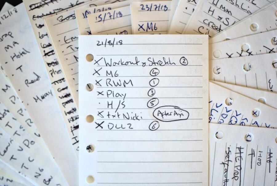 Daily Todo List GTD