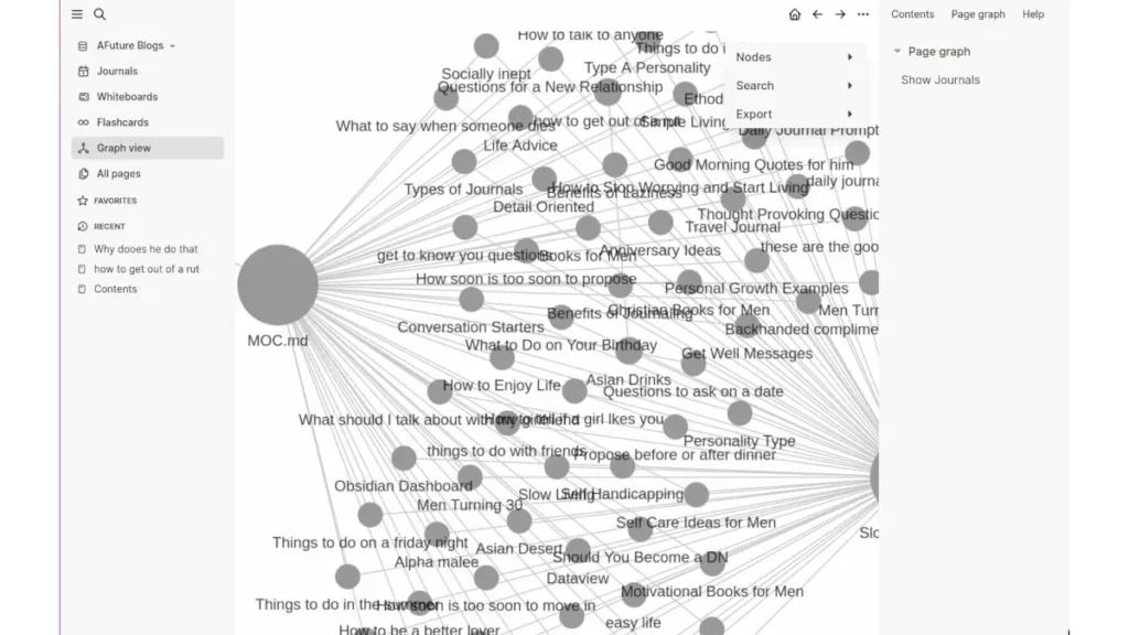 Logseq knowledge graph