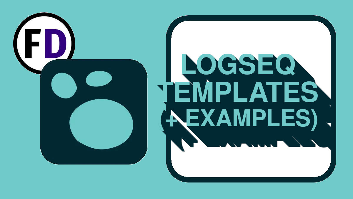 After setting up Logseq and getting used to it, you must start using Logseq Templates to supercharge your productivity. Use these examples!