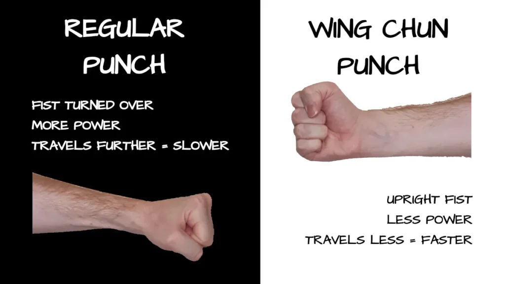 Wing Chun vs. Straight Punch