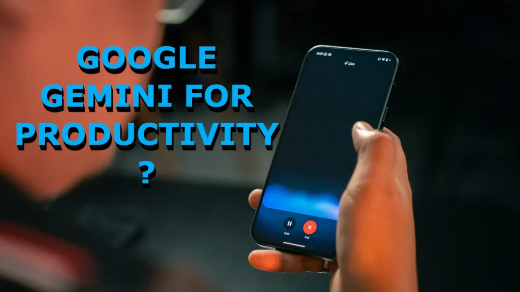 Phone with Google Gemini